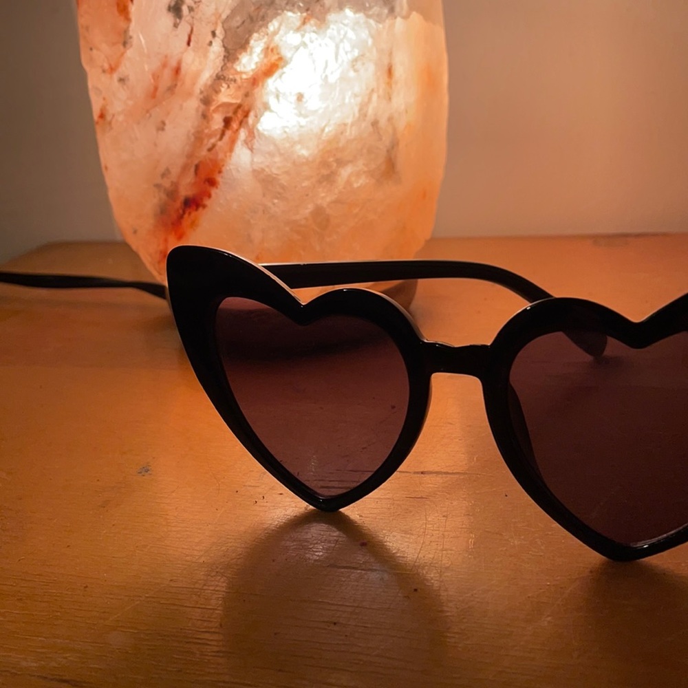 Heart sun glasses